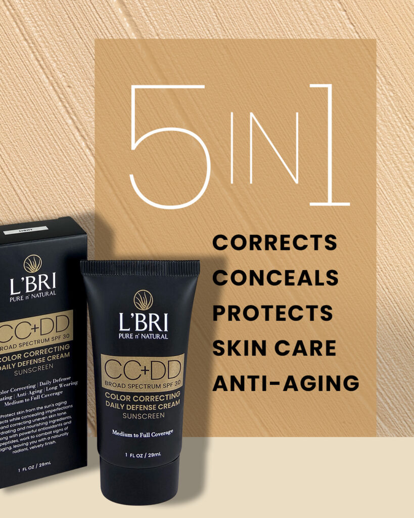 5-IN-1 Corrects, Conceals, Protects, Skin care, Anti-aging