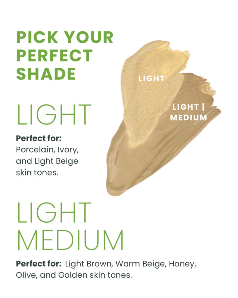 Pick your perfect shade