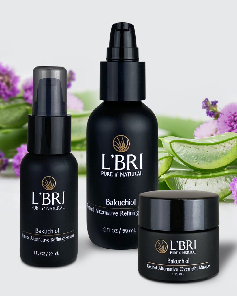 L'BRI Bakuchiol Retinol Alternative Skin Care Collection